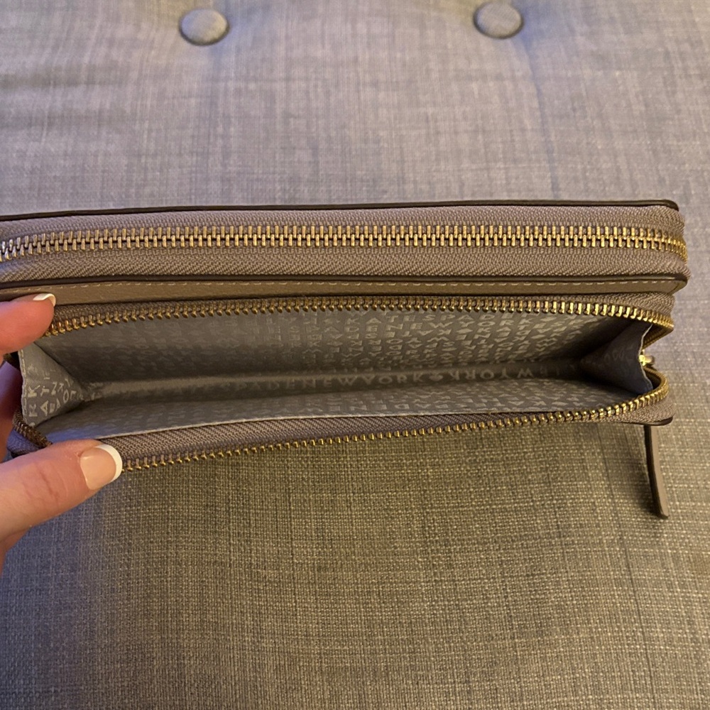Kate Spade Taupe Wristlet Wallet - Picture 5 of 9